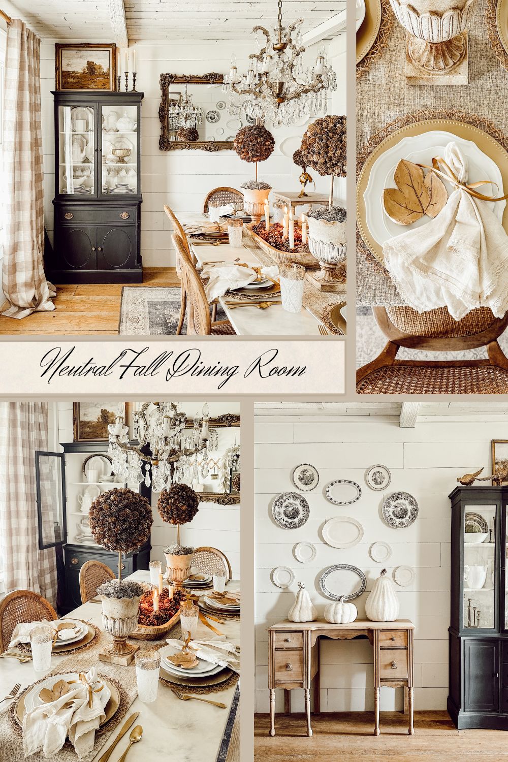 Creating a Neutral Fall Dining Room: Warmth and Elegance