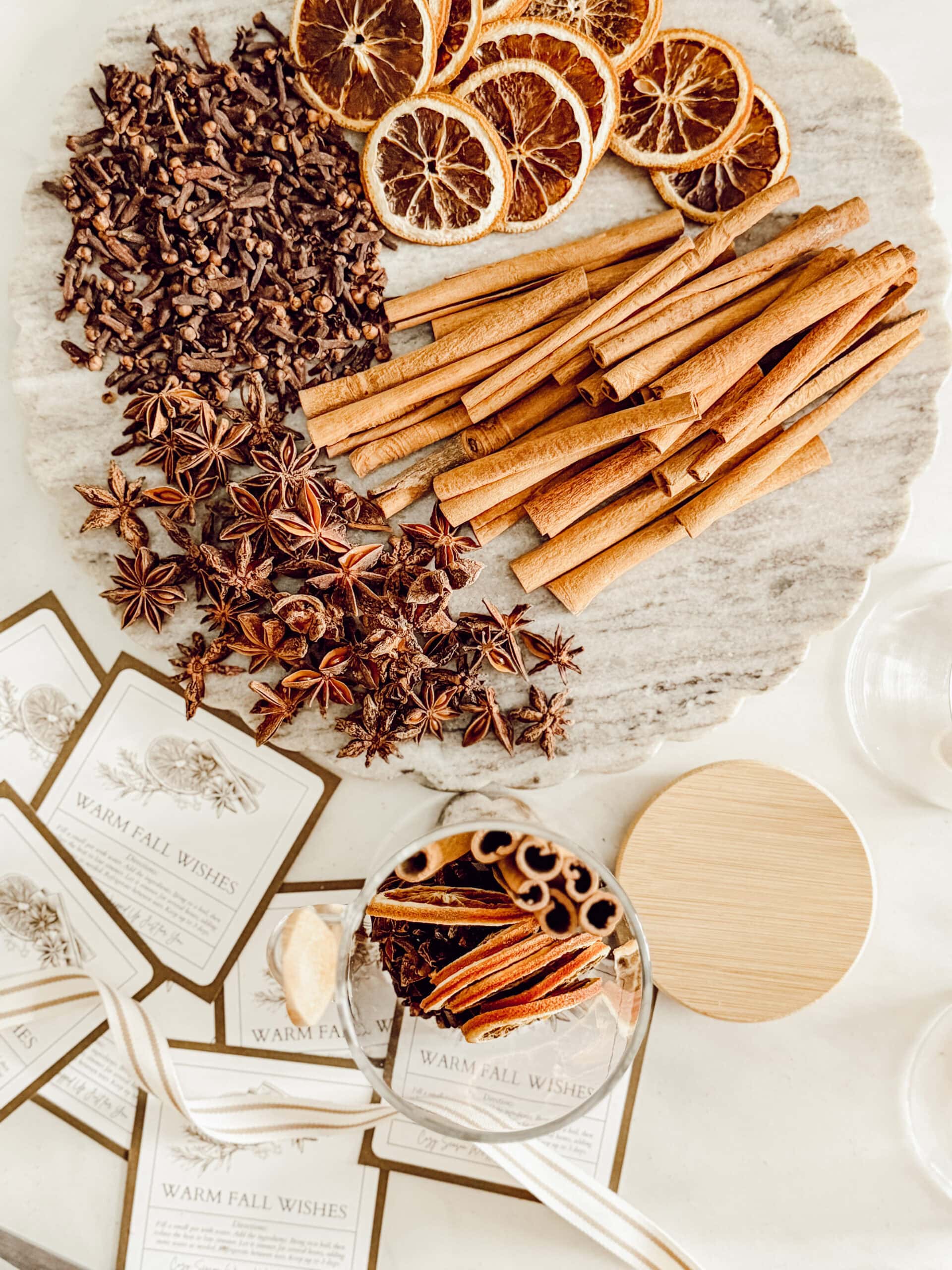 Fall Simmer Pot Recipe and Free Printable Gift Tag